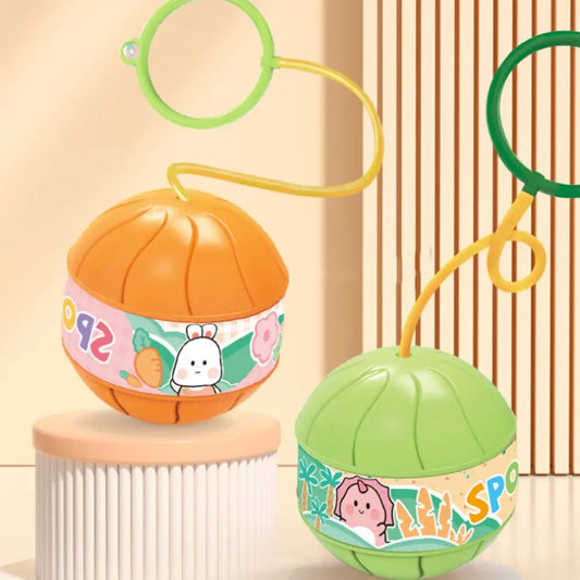 Foot Hoop Ball Luminous Foot Jumping Ball Skip Ropes Sports Exercise Sports Reaction Training Ball Height Growth on String