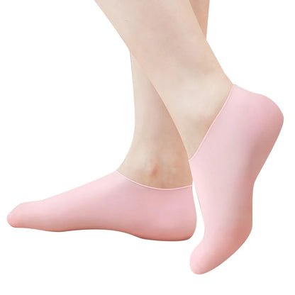 Repair Silicone Moisturizing Socks Remove Dead Skin Anti Cracking Skin Care Socks Pain Relief Exfoliating Foot Care Tool