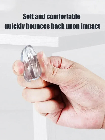 10PCS Clear Anti-collision Coffee Table Furniture Corner Protectors Children's Soft Corner Sheathing Living Room Decor