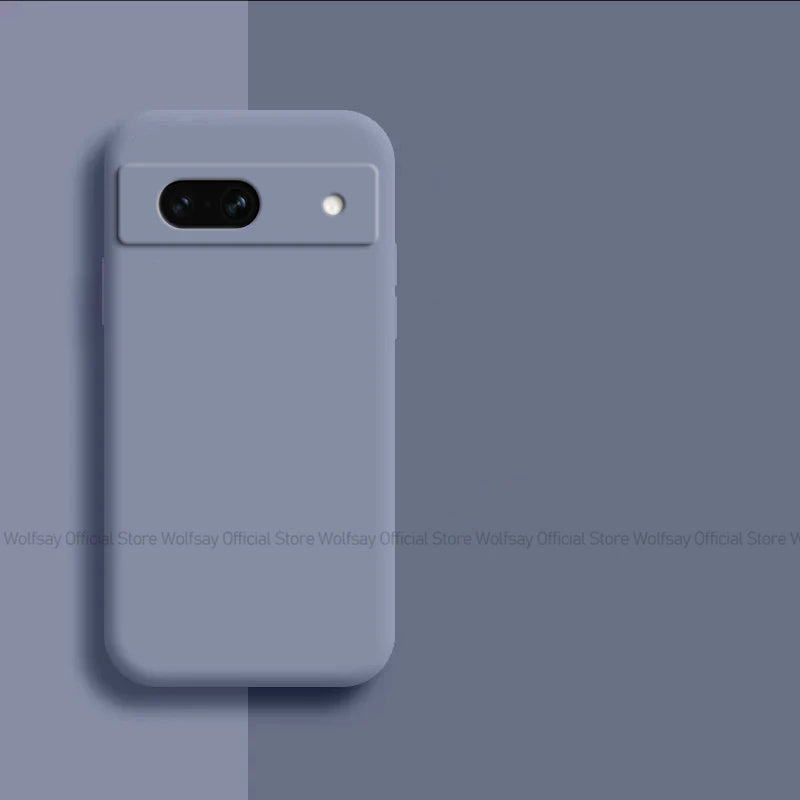 For Google Pixel 8A Case Google Pixel 8A 7A 6A 6 7 8 Pro Cover Cases Shockproof Liquid Silicone Phone Cover For Google Pixel 8A
