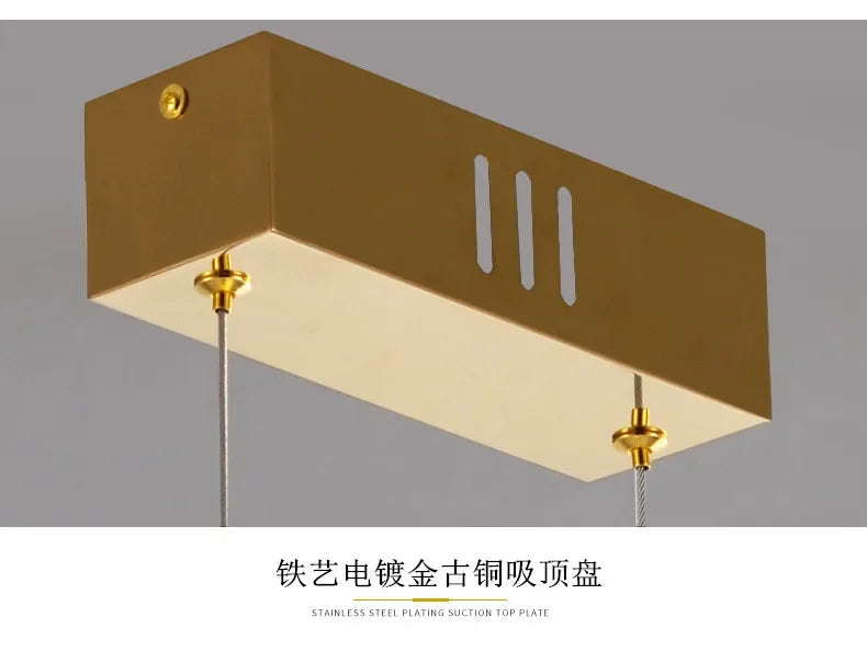 HYN Decorative Chandelier Postmodern Brass Front Desk Circular Art Reception Room Exhibition Hall Crystal Lamp