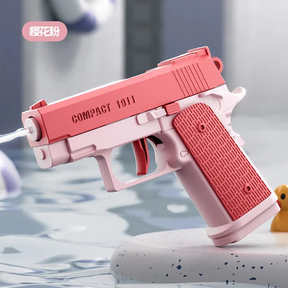 water gun 1911 shape Play Water Water Gun Manual operation running fire water gun Outdoor Water Children Festival birthday Gift