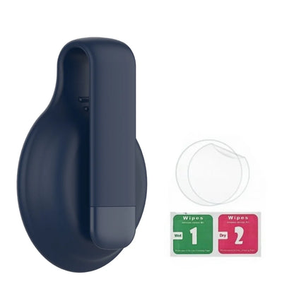 Silicone Steel Clip Compatible with Apple AirTag - Protective Silicone Clip for Tracker Protect Keychain Silicone Cover