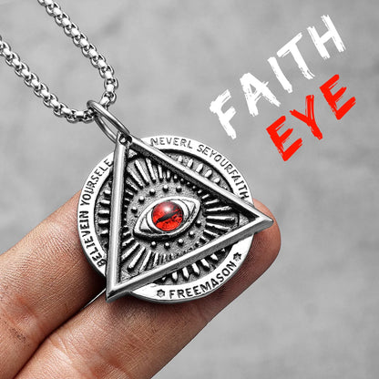 Salomon Masonic Star of David Stainless Steel Men Necklaces Pendant Chain Punk New in For Women Fashion Jewelry Gifts Wholesale