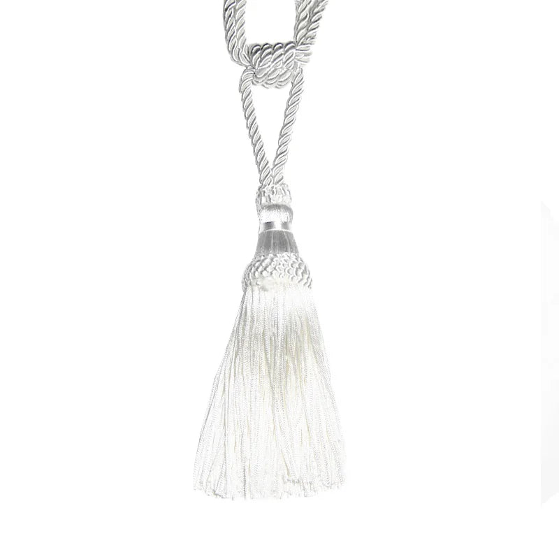 1PC Curtain Tiebacks Tassel Curtain Clips Rope Curtain Tie Backs Holdbacks Decorative  Curtain Holder Accessories For Drape