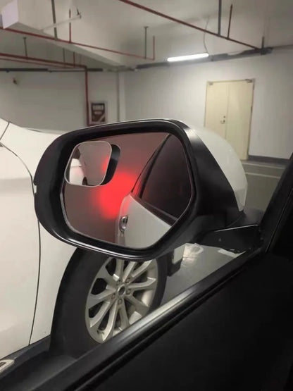 2pcs Car Mirror Wide Angle Car Blind Spot Mirrors 360° Adjustable Auxiliary Rearview Mirrors HD Frameless Small Round Mirror