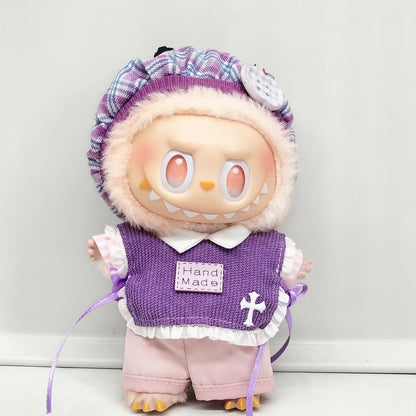 Labubu 3.0 Cartoon Style Cute Clothes Ropa Labubu for V1/V2/V3 Labubu Dolls Decoration