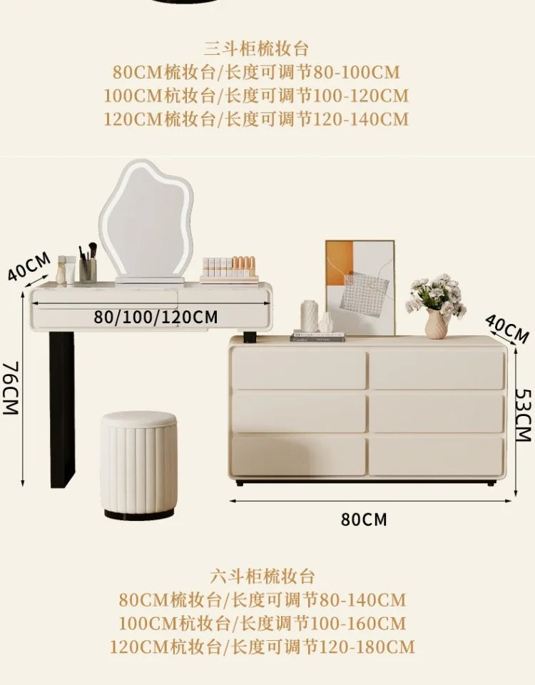 Makeup Vanity Table Decoration Livingroom Dressing Vanity Table Storage Drawer Table Coiffeuse Maquillage Bedroom Furniture