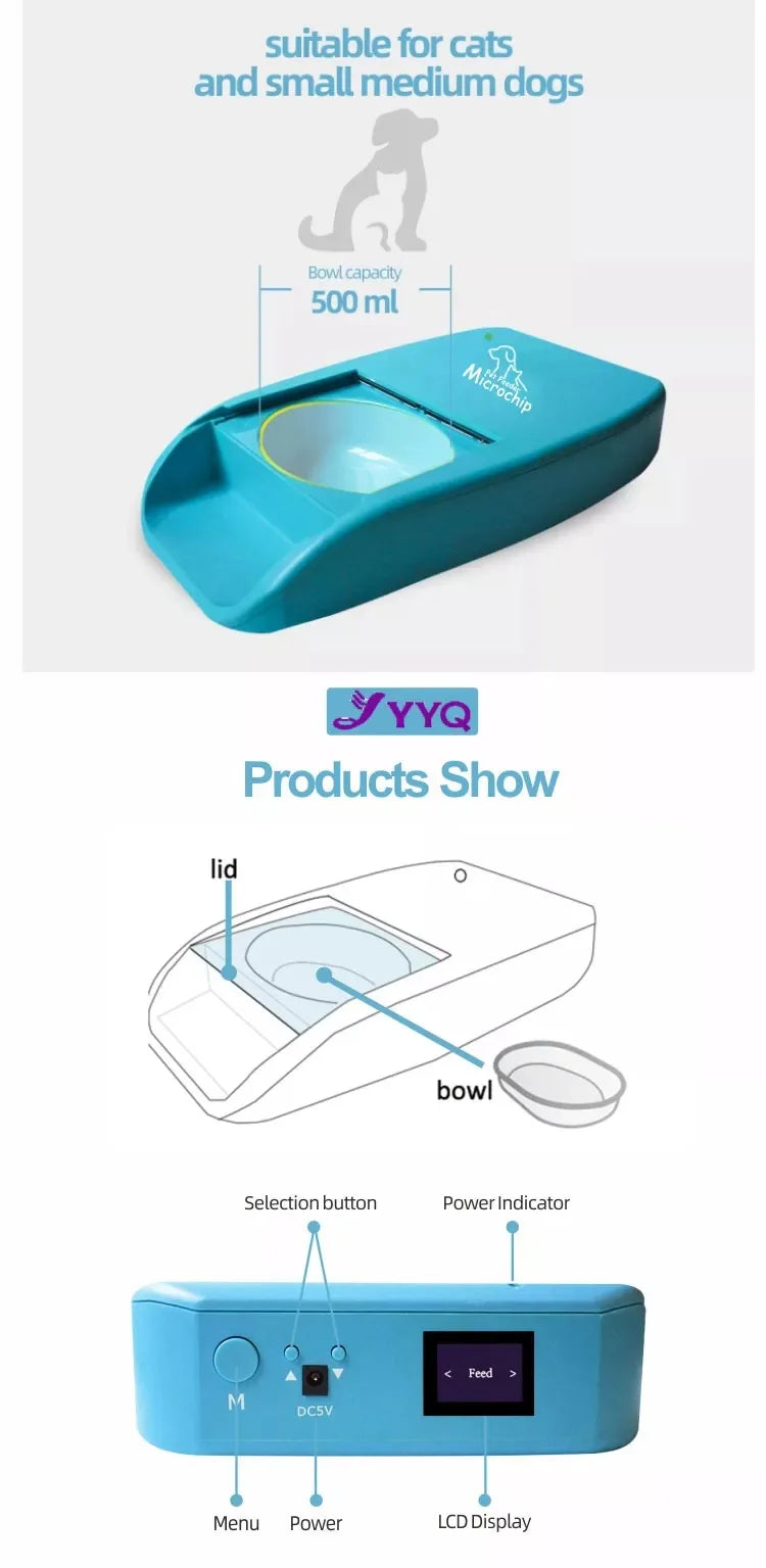 Microchip Smart Surefeed Intelligent Pet Feeder Cat Dog Microchip Sence Feeder Pet Animal