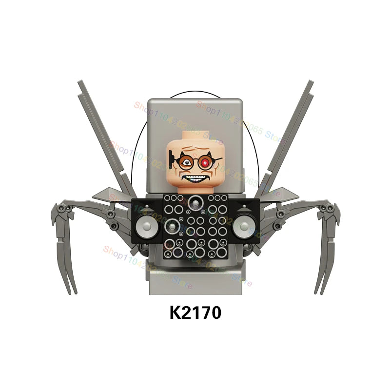 Hot Game Building Blocks Skibidi Toilet Accessories TV Monitor Cameraman Speakman Figures Toys KDL829 KDL826 KDL828