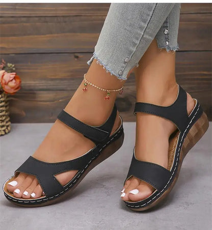 Women's Sandals Casual Summer Shoes Woman 2025 Summer Sandals Low Heels Sandalias De Mujer Comfortable Wedges Footwear Women
