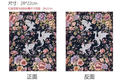 1pc Black Cat Book Sleeve Halloween Pumpkin Book Protector Book Covers for Paperbacks Washable Fabric Cloth Book Cover