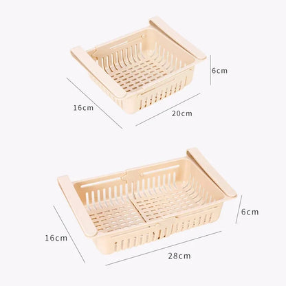 Hanging Kitchen Organizer Refrigerator Egg Fruit Storage Box Drawer Baskets Kitchen Accessories Fridge Organizer Shelf