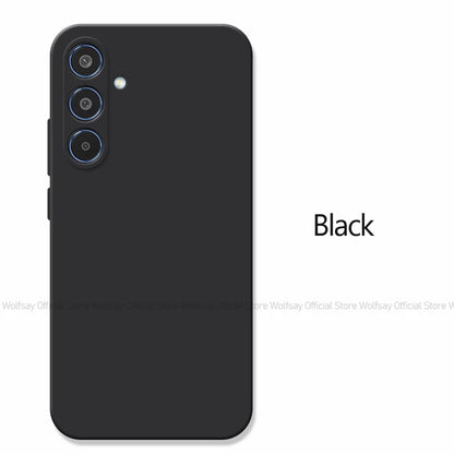 For Samsung Galaxy M35 Case Samsung Galaxy M15 M35 M55 5G Cover TPU Shockproof Liquid Silicone Phone Cover Samsung Galaxy M35