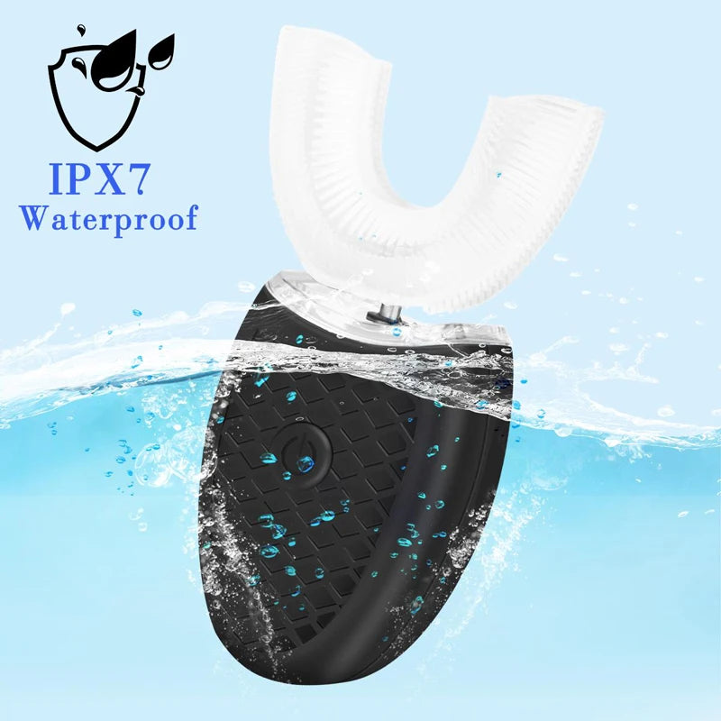 Professional Electric Teeth Tray Waterproof Wireless Rechargeable Tooth Whitening Machine LED Light White Light Teeth Brush