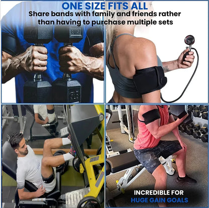 Bands Classic Blood Flow Restriction Occlusion Training Band for Arm and Leg Muscle Fitness BRF Band/Arm Bandage/leg Bandage