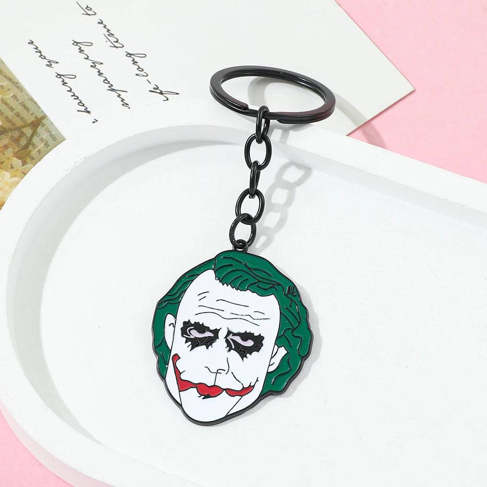 Latest Manga, Film and Television Joker Keychain New Zinc Alloy Keychain Keychain