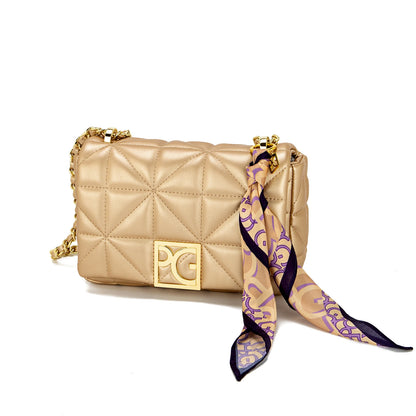 PG Women's Silk Scarf Accessories Temperament Pendant Luggage Accessories Fashionable Street Multi-style Luggage Accessories