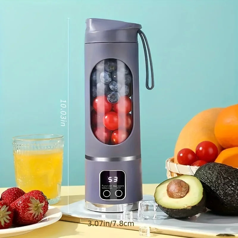 Portable USB Rechargeable Blender &Juicer-Easy to clean for fruit and vegetable drinks, shakes - Capacity 10.14 oz. to 16.91 oz.