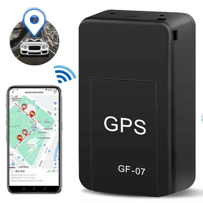 GF-07 Magnetic Car Tracker GPS Positioner Mini Real Time Tracking Magnet Adsorption Locator SIM Inserts Message Pets Anti-lost