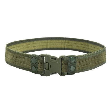 Men's Belt Outdoor Camouflage Tactical Belt Oxford Cloth Belt Mountaineering Belt Nylon Wide Waist Belt Work Belt Neutral Belts