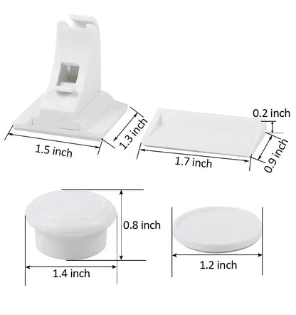 Child Safety Lock with Magnetic Keep Your Kids Safe Children's Lock Ideal Drawer Cabinet Door Safety for Toddler Baby Protection