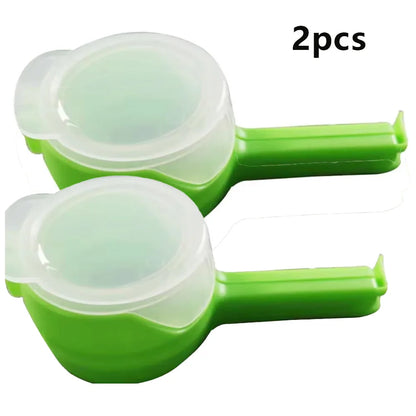 Food Storage Seal With Dumping Port, Food, Chip Bag Clip, Plastic Cover Food Clip,  For Sorting And Storing Food In The Kitchen
