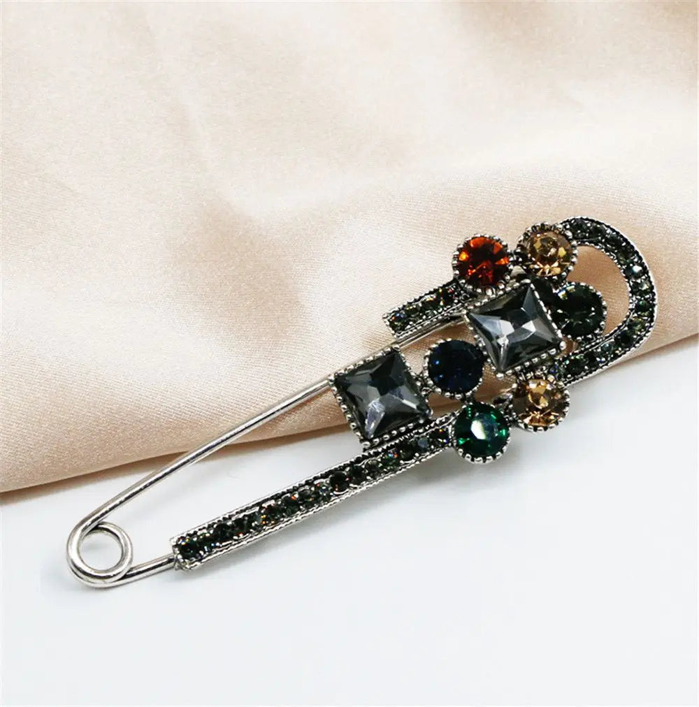 Fashion Clothing Accessories Sweater Brooch Rhinestone Pin Alloy For Women|Girls