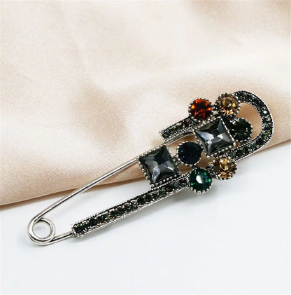 Fashion Clothing Accessories Sweater Brooch Rhinestone Pin Alloy For Women|Girls