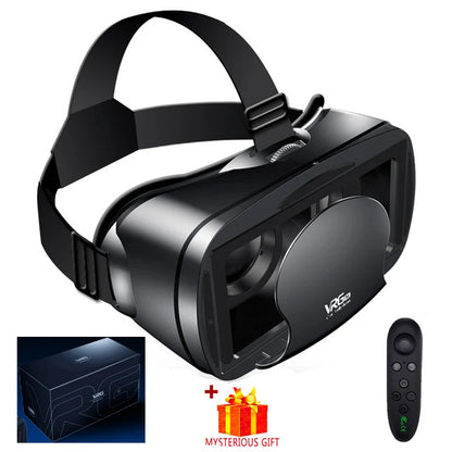 Virtual Reality 3D VR Headset Smart Glasses Helmet for Smartphones Cell Phone Mobile 7 Inches Lenses Binoculars Goggles Devices