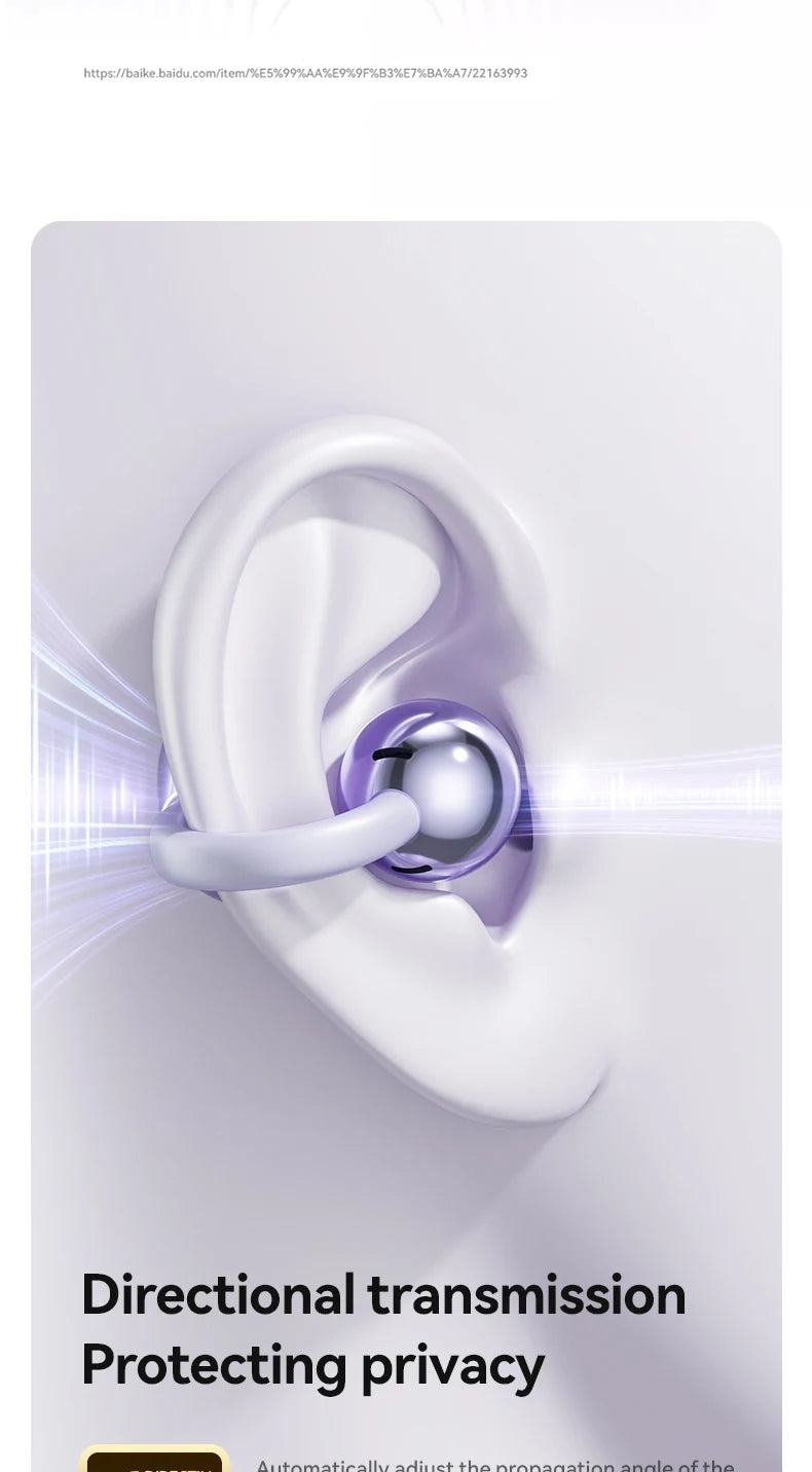XIAOMI M91 Ear Clip Wireless Earphone New Open Ear Sport Bluetooth 5.4 Headphone ENC Noise Cancelling Headset With Mic
