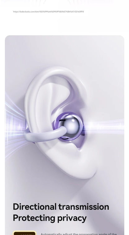XIAOMI M91 Ear Clip Wireless Earphone New Open Ear Sport Bluetooth 5.4 Headphone ENC Noise Cancelling Headset With Mic