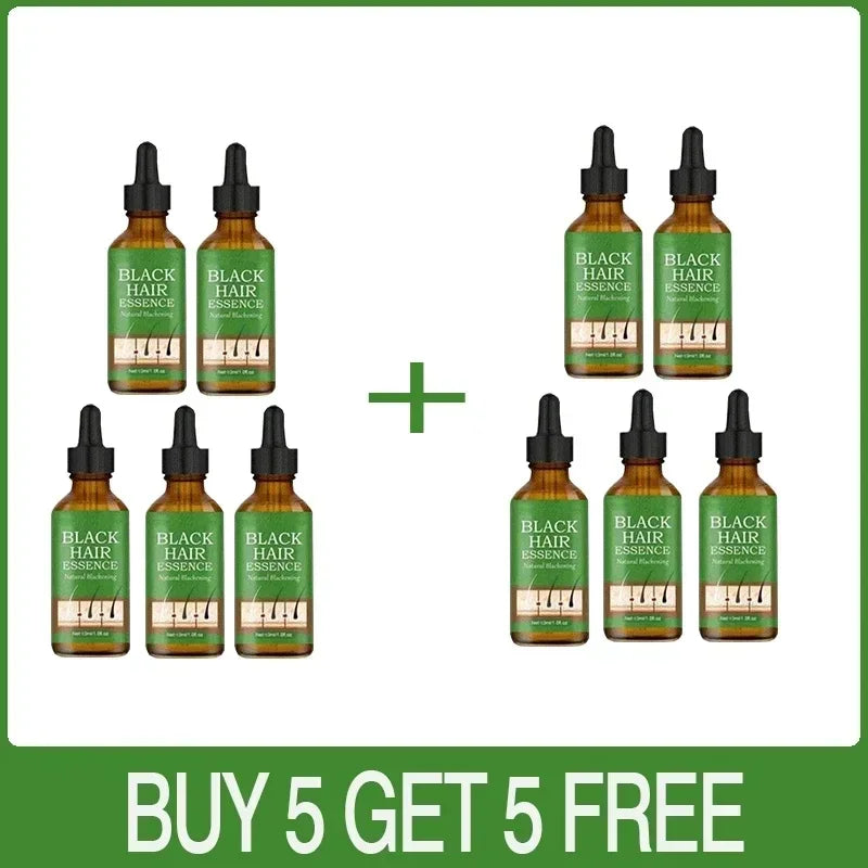 Anti Gray Hair Serum Remedy White Darkening Products