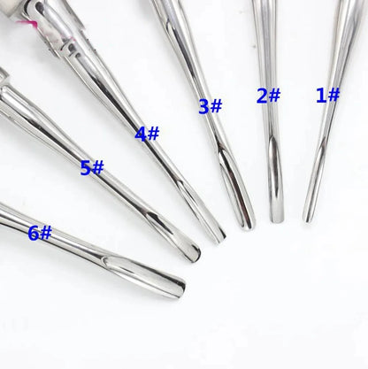 6 pcs/ kit dental lab dentistry dentist dental detista equipment for teeth whitening clareador curved ROOT ELEVATOR