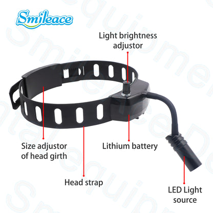 Dental Headband Led Light Wireless Medical Oral Lamp Dental Unit Dentist Tool Surgery Operation Lamp for Lab Dentistry