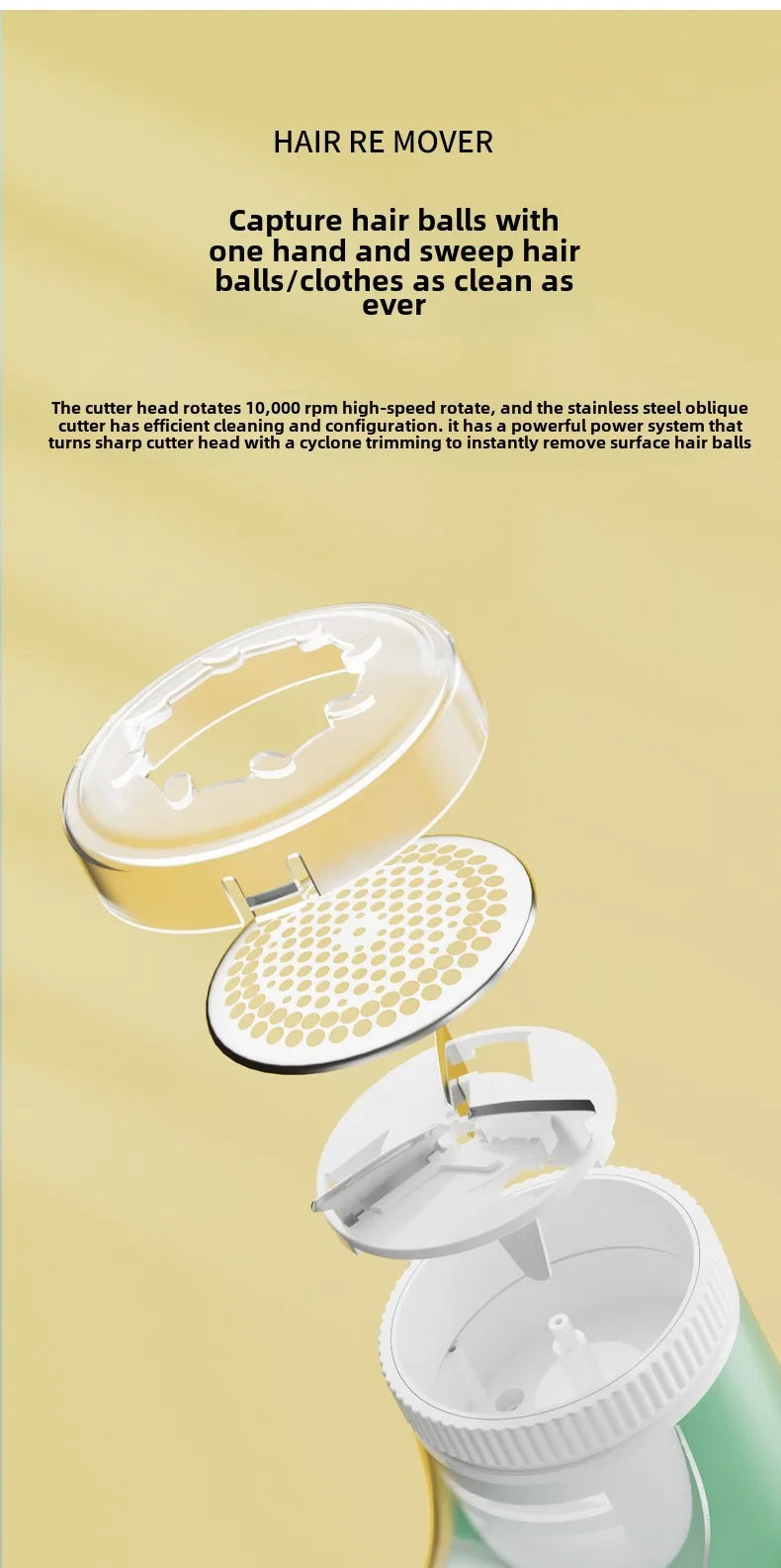 Removes Lint From Clothes Home USB Rechargeable Hair Remover Cleaning Supplies Household Tools Accessories Merchandises Garden