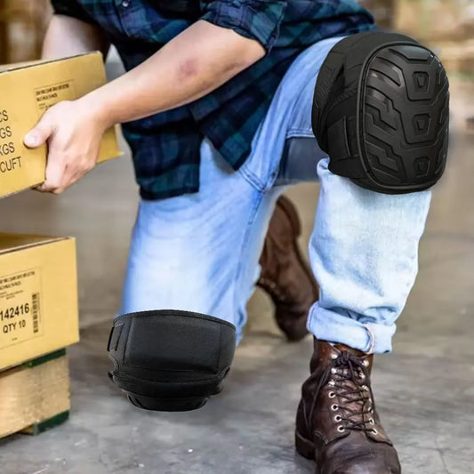 New Professional Heavy Duty EVA Foam Padding Knee Pads with Comfortable Gel Cushion and Adjustable Straps for Working, Gardning