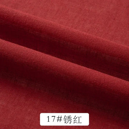 Cotton Summer Solid Color Clothing Lining Cloth White Cotton Dress Mesh Cotton Clothes Lining Fabric