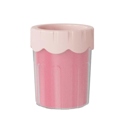 Soft Bristles Pet Paw Cleaner Reusable Mud Removal Dog Foot Washing Cup Detachable Portable Pet Feet Washer Daily Foot Care