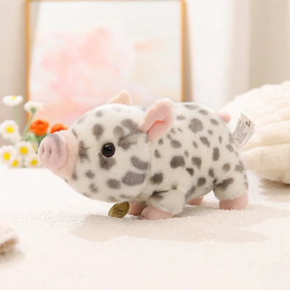 Stuffed Bunny Cloth Dress Toys Smoothing Toy for Infant  Cuddling sleep doll for Girls Handmade Diversity Brown Rabbit Plushie