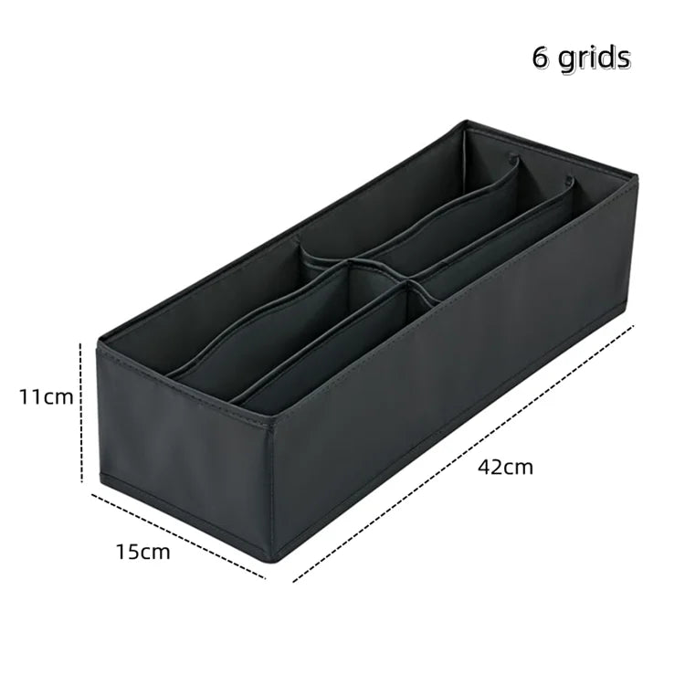 Organizer For Underwear Socks Bra Pants Scarf Tie Storage Box Jeans Clothing Organization Dividers For Drawers Clothes Organizer