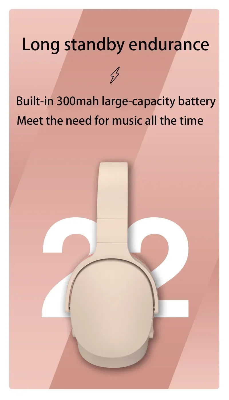 Xiaomi Original Bluetooth Earphone P2961 HIFI Headset Wireless Headphones Over-ear Earbuds For Ios Android Game Music 2025 New