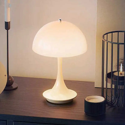 Modern Simple Pod Shaped Decorative Table Lamp, Rechargeable LED Dimmable Table Lamp, Bedroom Ambient Lighting