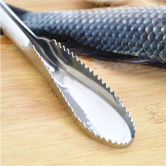 Stainless Steel Fish Skin Brush Scaler For Seafood CleaningTools Fish Skin Brush Scraping Scale Peeler Kitchen Accessorie