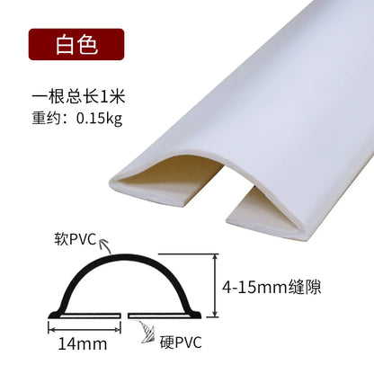 Door Bottom Guard Seal Strip Under Door Draft Stopper Energy Saving Wind Blocker Excluder Protector Door Draught Excluder Bath