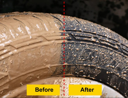 Car Coating Black Wet Look Tire Polisher Shine Dressing -Automotive Clear Coat Tire Dressing Spray Wet Tire Look Tire Glioss