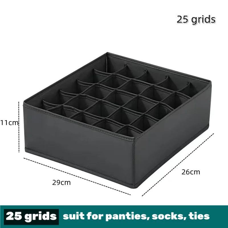 Organizer For Underwear Socks Bra Pants Scarf Tie Storage Box Jeans Clothing Organization Dividers For Drawers Clothes Organizer