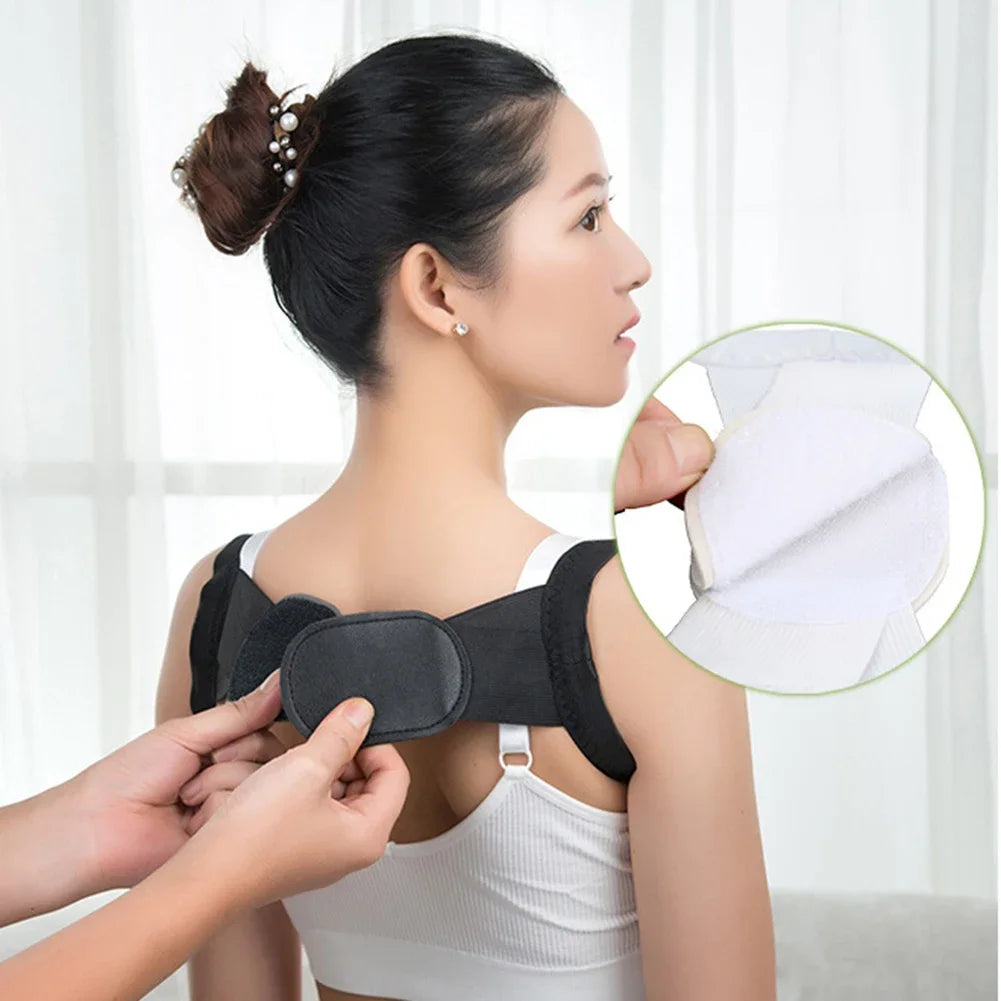 Back Posture Corrector Belt Adjustable Shoulde Neck Spine Reshape Body for Column Posture Correction for Women Men Straightener