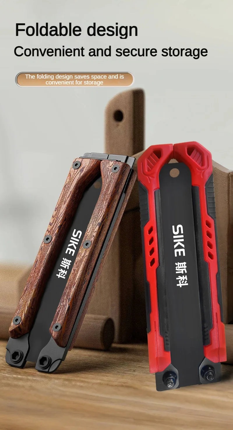 Woodworking specialized hand saw, double-sided saw, tree sawing tool, manual saw blade saw, household small handheld folding saw