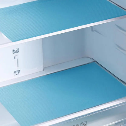 Reusable Fridge Liner Non-slip Refrigerator Shelf Liners Reusable Mats for Kitchen Cabinets Glass Shelves for Kitchen